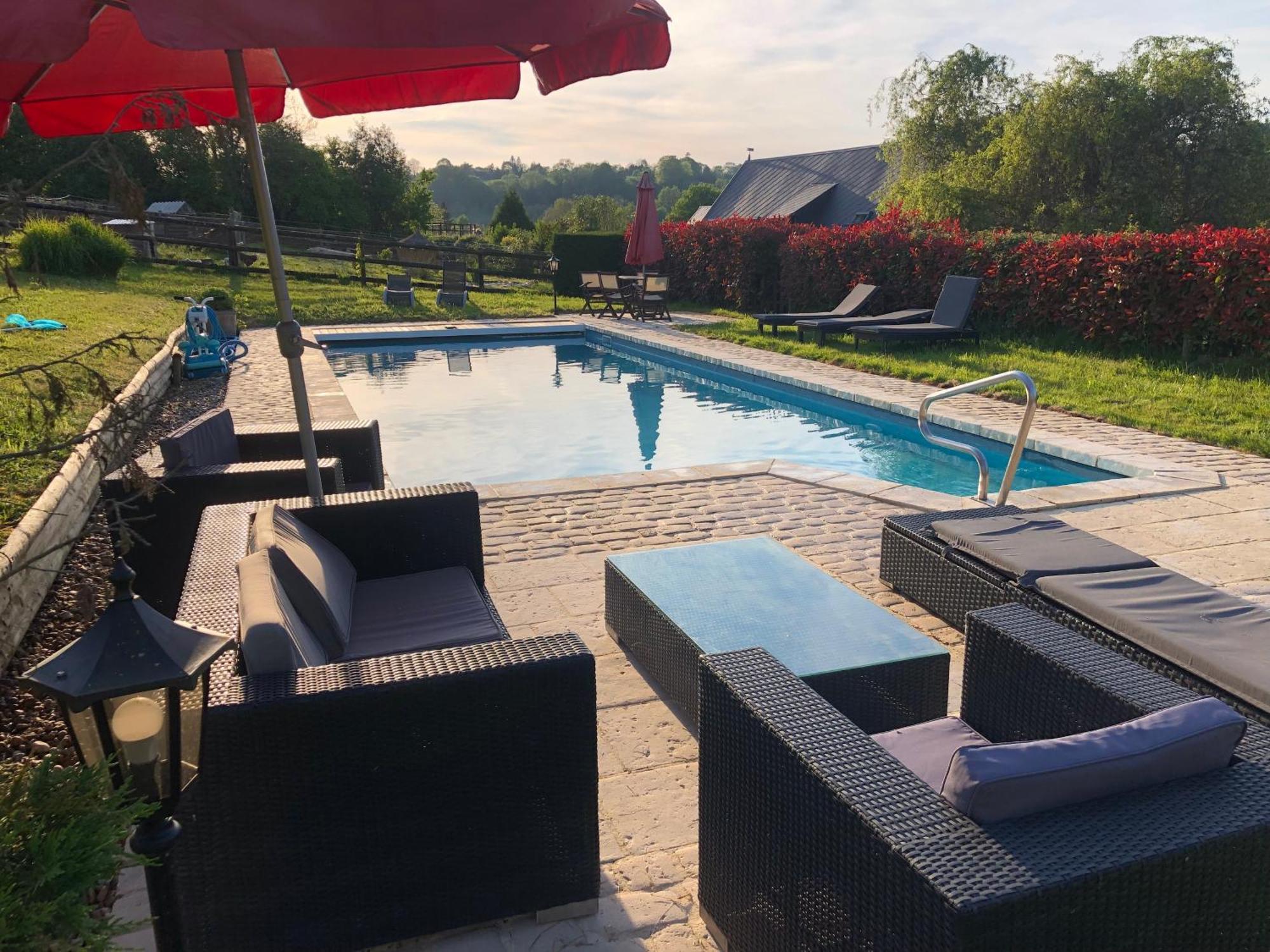 Le Champ Des Possibles Bed & Breakfast Manerbe Dış mekan fotoğraf